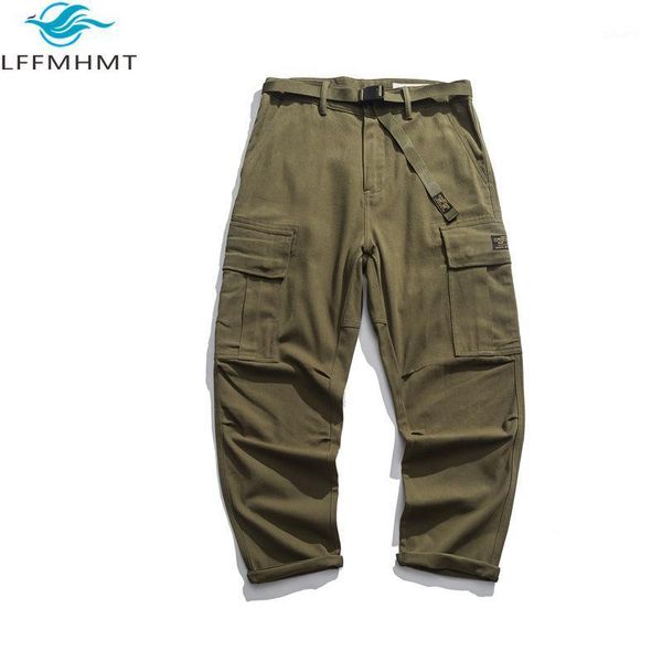 men summer fall new fashion solid color twill trouser male loose casual straight multi pocket cargo pant with belt1, Black
men summer fall new fashion solid color twill trouser male loose casual straight multi pocket cargo pant with belt1, Black