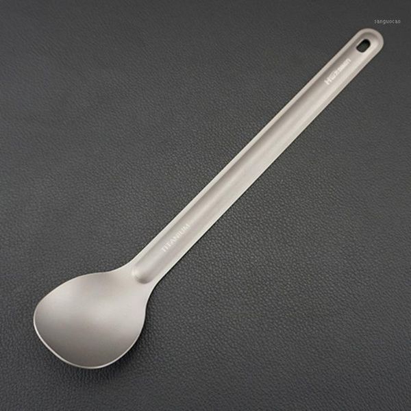 camp kitchen titanium spoon lightweight outdoor tableware long-handled tool camping picnic travel w11
camp kitchen titanium spoon lightweight outdoor tableware long-handled tool camping picnic travel w11