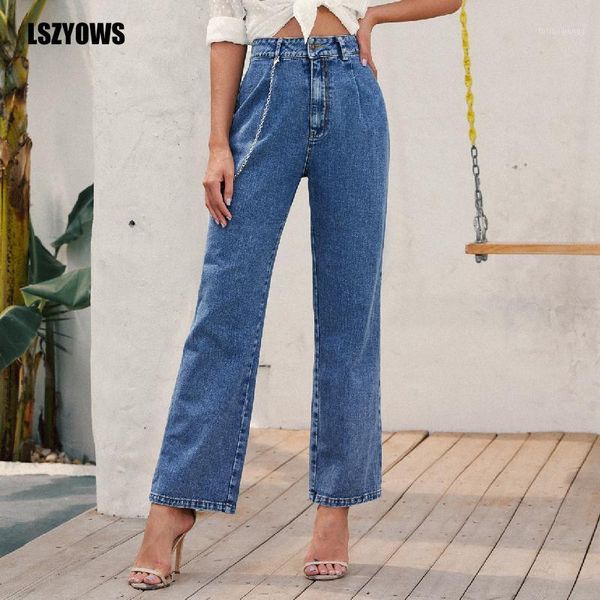 streetwear blue jeans 2020 women fashion casual black straight leg jeans with chain female retro high waist denim pants trousers1
streetwear blue jeans 2020 women fashion casual black straight leg jeans with chain female retro high waist denim pants trousers1