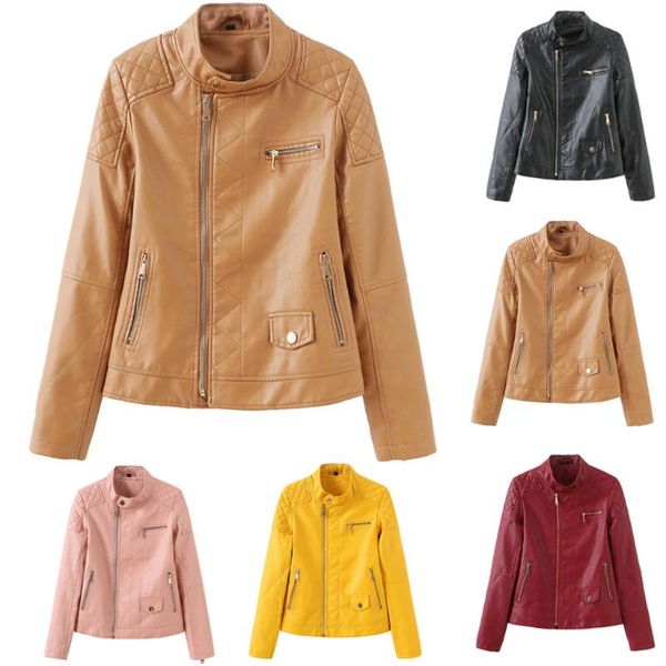 ladies winter jacket women's warm coat winter warm women short coat leather jacket parka zipper overcoat outwear w910, Black;brown
ladies winter jacket women's warm coat winter warm women short coat leather jacket parka zipper overcoat outwear w910, Black;brown
