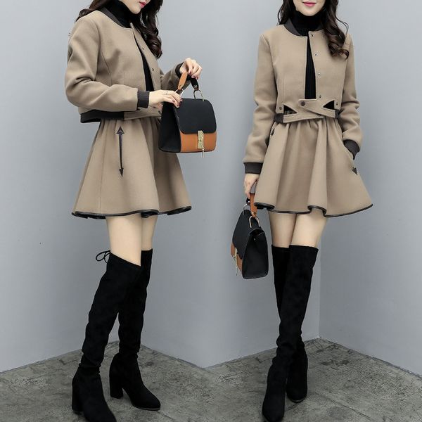 woolen two pieces and skirt tweed woman jacket sets clothes with skirts of korean women suit yu6a, White
woolen two pieces and skirt tweed woman jacket sets clothes with skirts of korean women suit yu6a, White