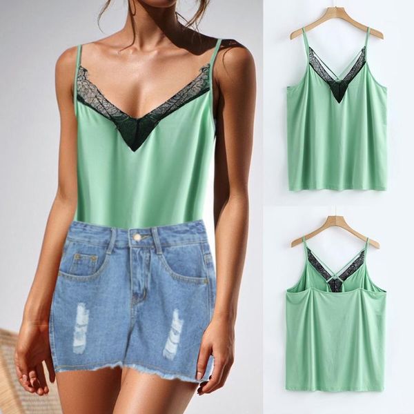 women camis 2020 new sleeveless patchwork lace tank vest camis streetwear ladies party night club tank z04131, White
women camis 2020 new sleeveless patchwork lace tank vest camis streetwear ladies party night club tank z04131, White