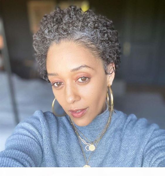 afro kinky curly grey puff women er hairpiece human hair extension clip in silver grey salt and pepper natural hightlights two tone mix, Black
afro kinky curly grey puff women er hairpiece human hair extension clip in silver grey salt and pepper natural hightlights two tone mix, Black