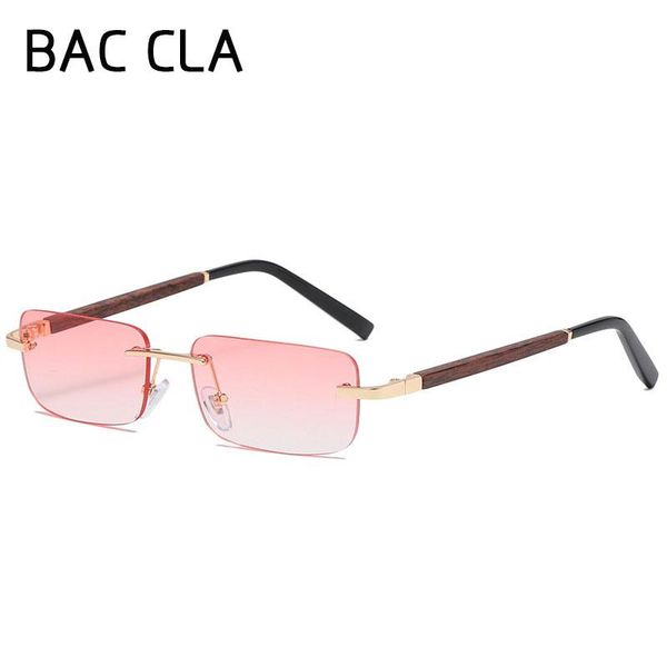 bac cla tinted rimless rectangular sunglasses retro blue brown imitated wood frame frameless women glasses for men uv400, White;black
bac cla tinted rimless rectangular sunglasses retro blue brown imitated wood frame frameless women glasses for men uv400, White;black