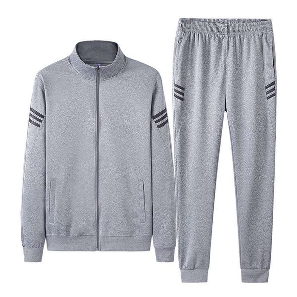 2020 new men's leisure suit three bar sportswear, Gray
2020 new men's leisure suit three bar sportswear, Gray