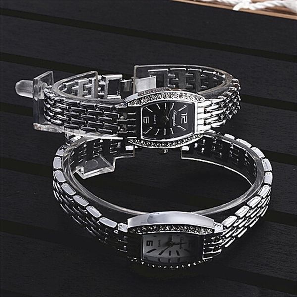 new arrivals time-limited designers foreign trade square dial side diamond set bracelet womens watch cute fashion students watch, Slivery;brown
new arrivals time-limited designers foreign trade square dial side diamond set bracelet womens watch cute fashion students watch, Slivery;brown