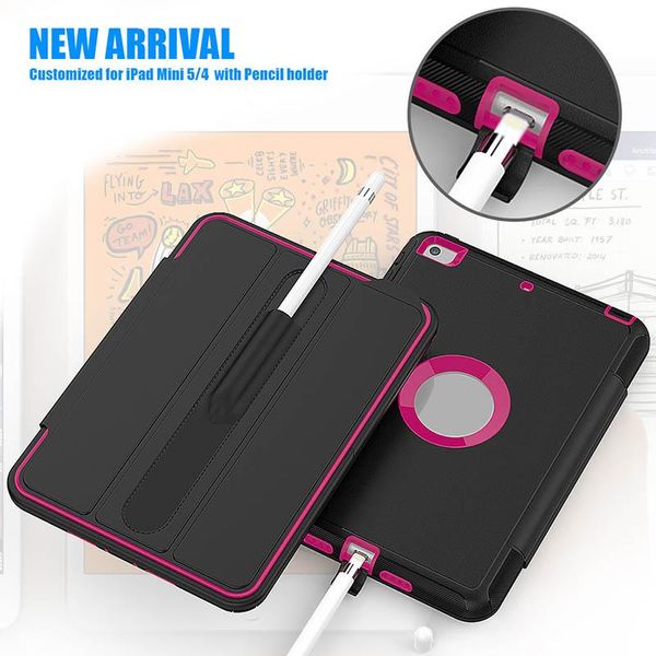 suitable for ipad mini 5 leather case pu leather silicone soft back three-fold bracket sleep smart cover with pen slot cover
suitable for ipad mini 5 leather case pu leather silicone soft back three-fold bracket sleep smart cover with pen slot cover