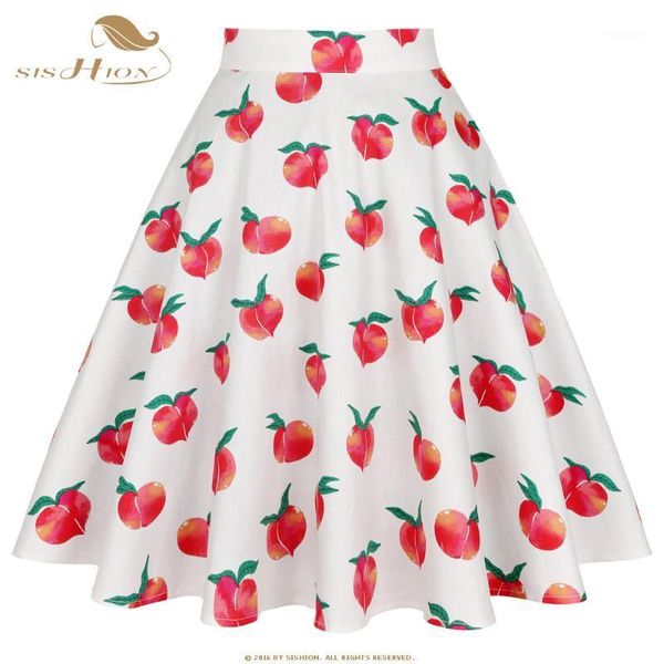 sishion summer beige women cotton midi skirt vd0020 jupe femme peach fruit print a line swing 50s inspired retro vintage skirt1, Black
sishion summer beige women cotton midi skirt vd0020 jupe femme peach fruit print a line swing 50s inspired retro vintage skirt1, Black