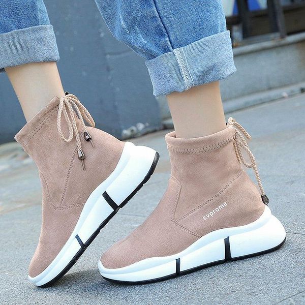 chunky heels ankle boots for women ankle strap square toe slip-on solid color flat-soled ladies shoes woman sneakers, Black
chunky heels ankle boots for women ankle strap square toe slip-on solid color flat-soled ladies shoes woman sneakers, Black