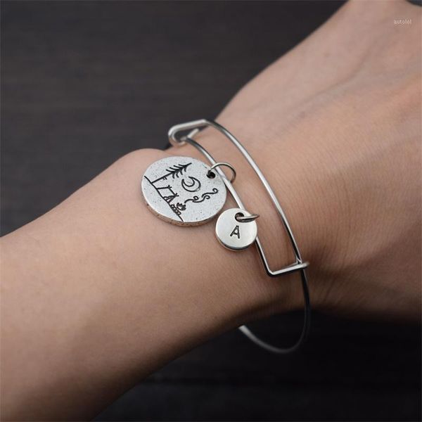 round forest river close to nature pendant pine tree under the mountain bracelet camping outdoor jewelry1, Black
round forest river close to nature pendant pine tree under the mountain bracelet camping outdoor jewelry1, Black