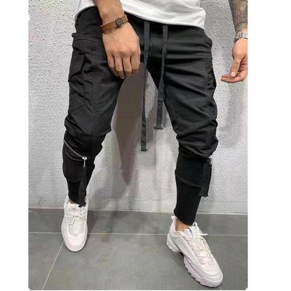 mens joggers casual pants new stripe fitness men sportswear tracksuit bottoms skinny sweatpants trousers gyms jogger track pants, Black
mens joggers casual pants new stripe fitness men sportswear tracksuit bottoms skinny sweatpants trousers gyms jogger track pants, Black