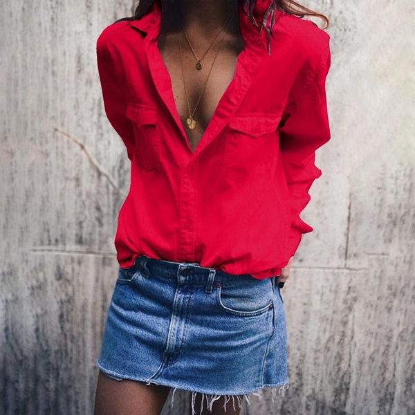 spring autumn woman shirt long sleeve blouse woman european style cool plus size blouse, White
spring autumn woman shirt long sleeve blouse woman european style cool plus size blouse, White