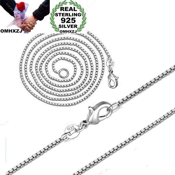 omhxzj wholesale personality fashion woman girl party gift silver 2mm box chain 925 sterling silver chain necklace nc173
omhxzj wholesale personality fashion woman girl party gift silver 2mm box chain 925 sterling silver chain necklace nc173