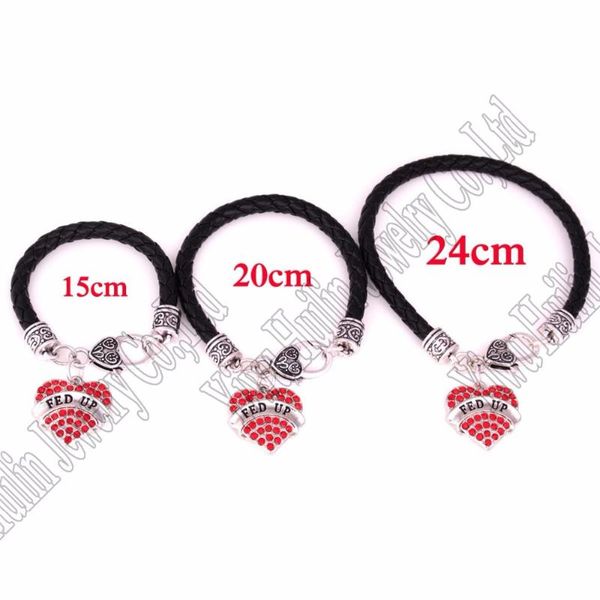 link, chain 15cm/20cm/24cm a set rhodium plated zinc studded with crystals fed up heart pendant bracelet, Black
link, chain 15cm/20cm/24cm a set rhodium plated zinc studded with crystals fed up heart pendant bracelet, Black