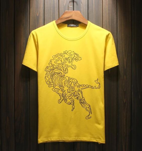 around casual shirt the neck male cotton of superior quality v0ni, White
