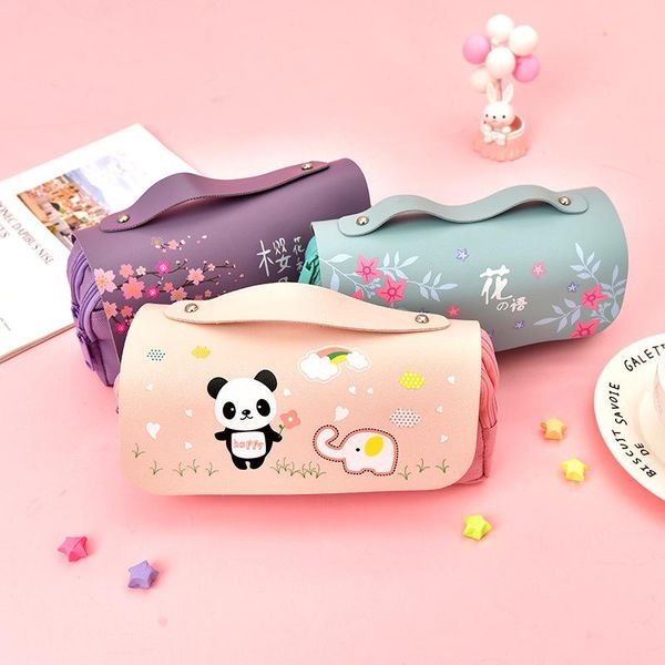 portable kawaii pencil case cherry blossom pen bag cute large capacity double zipper pencilcase school supplies for girls boy
portable kawaii pencil case cherry blossom pen bag cute large capacity double zipper pencilcase school supplies for girls boy