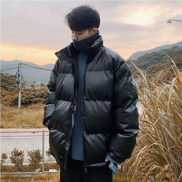 2021 winter cotton-padded clothes thicken high-quality leather jacket plutonium men's jackets, waterproof with hood size m-3xl u6gc, Black
2021 winter cotton-padded clothes thicken high-quality leather jacket plutonium men's jackets, waterproof with hood size m-3xl u6gc, Black