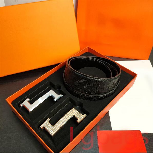 luxury designer belt h letter big buckle fashion genuine leather women belts classic casual men waistband with 2 buckles gift box, Black;brown
luxury designer belt h letter big buckle fashion genuine leather women belts classic casual men waistband with 2 buckles gift box, Black;brown