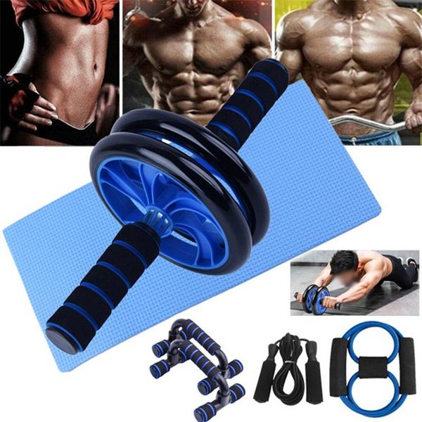 7 pcs gym fitness equipment muscle trainer abdominal roller push-up jump rope exercise resistance band sports home
7 pcs gym fitness equipment muscle trainer abdominal roller push-up jump rope exercise resistance band sports home