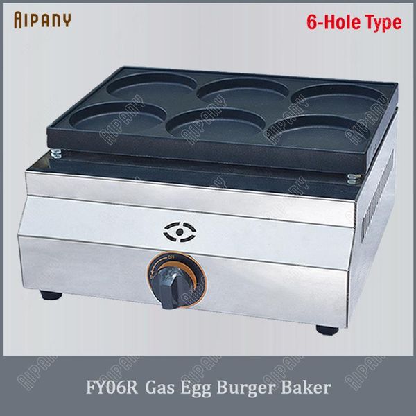 fy06r lpg gas egg burger machine with 6/9/12/16 holes for bread cake dorayaki snack equipment hamburger pie baker cooker
fy06r lpg gas egg burger machine with 6/9/12/16 holes for bread cake dorayaki snack equipment hamburger pie baker cooker
