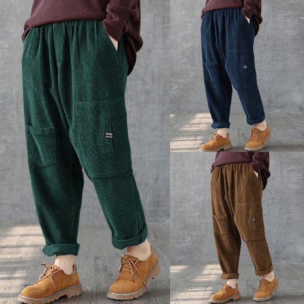fashion lady corduroy multi-pocket pants stretch waistline large size trousers fleece women pants streetwear pantalones mujer, Black;white
fashion lady corduroy multi-pocket pants stretch waistline large size trousers fleece women pants streetwear pantalones mujer, Black;white