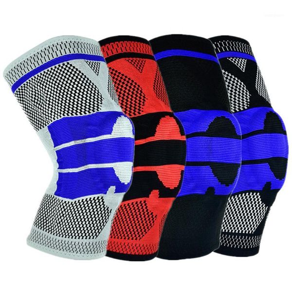1pcs 3d weaving silicone knee pads supports brace volleyball basketball patella protectors sports safety kneepads knee pads1, Black;gray
1pcs 3d weaving silicone knee pads supports brace volleyball basketball patella protectors sports safety kneepads knee pads1, Black;gray
