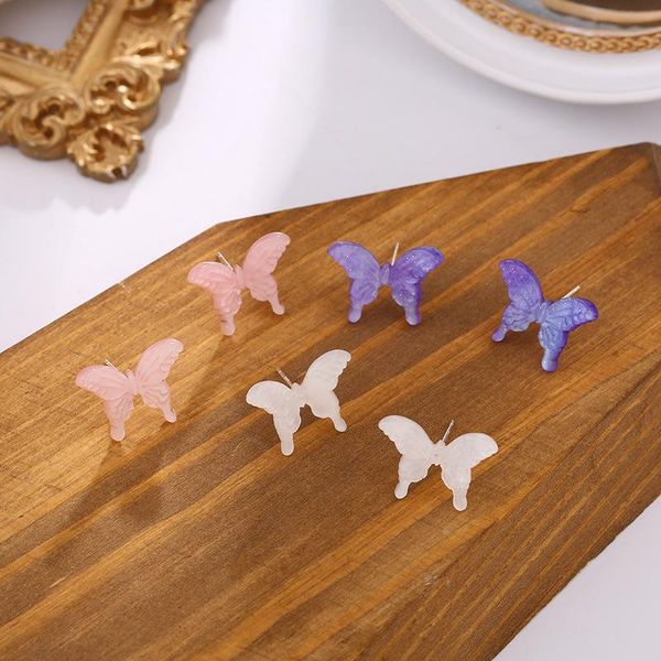 stud 2021 fashion cute acrylic butterfly earrings for women girl temperament earring jewelry gifts pendiente brincos, Golden;silver
stud 2021 fashion cute acrylic butterfly earrings for women girl temperament earring jewelry gifts pendiente brincos, Golden;silver