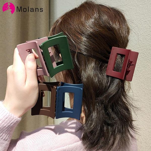 hair accessories molans solid color claw women retro square scrub clips fashion crab girls barrettes headwear
hair accessories molans solid color claw women retro square scrub clips fashion crab girls barrettes headwear