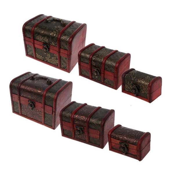 javrick 3pcs different sizes vintage wooden storage pirate treasure chest jewelry box, Pink;blue
javrick 3pcs different sizes vintage wooden storage pirate treasure chest jewelry box, Pink;blue