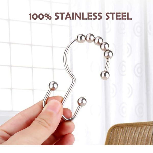 bath curtain rollerball shower curtain rings hooks 3 roller polished satin nickel ball curtain accessories bathroom sho wmteww
bath curtain rollerball shower curtain rings hooks 3 roller polished satin nickel ball curtain accessories bathroom sho wmteww