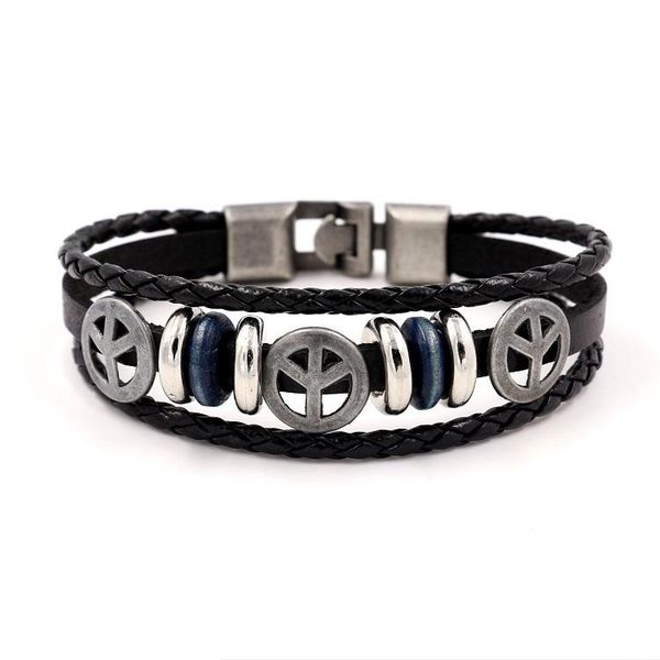 fashion jewelry alloy beaded round shape leather bracelet men casual personality handmade braided bracelet multy layer, Golden;silver
fashion jewelry alloy beaded round shape leather bracelet men casual personality handmade braided bracelet multy layer, Golden;silver