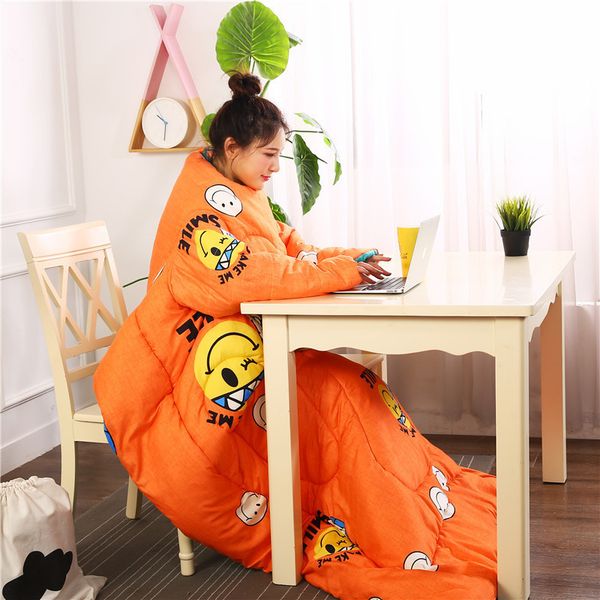adorehouse winter lazy quilt with sleeves multifunction warm cape cloak nap dormitory mantle covered blanket
adorehouse winter lazy quilt with sleeves multifunction warm cape cloak nap dormitory mantle covered blanket