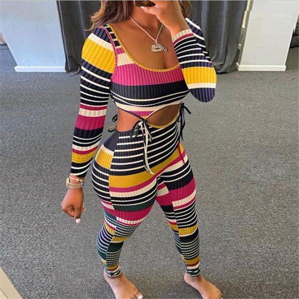 women's skinny clothing set slim colorful striped crop and pants two-piece suit for holiday travelling party vacation suits1, Gray
women's skinny clothing set slim colorful striped crop and pants two-piece suit for holiday travelling party vacation suits1, Gray