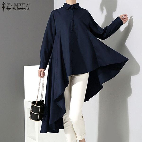 women's blouses & shirts 2021 women shirt zanzea fashion ladies long sleeve blouse spring autumn vintage blusas femininas oversize 5xl, White
women's blouses & shirts 2021 women shirt zanzea fashion ladies long sleeve blouse spring autumn vintage blusas femininas oversize 5xl, White