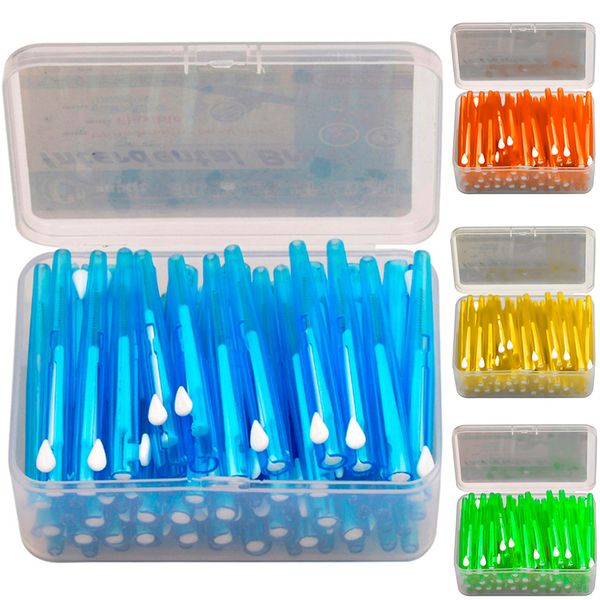 60pcs/box interdental brushes oral hygiene clean between teeth dental cleaning tool dental floss toothpick tooth brush
60pcs/box interdental brushes oral hygiene clean between teeth dental cleaning tool dental floss toothpick tooth brush