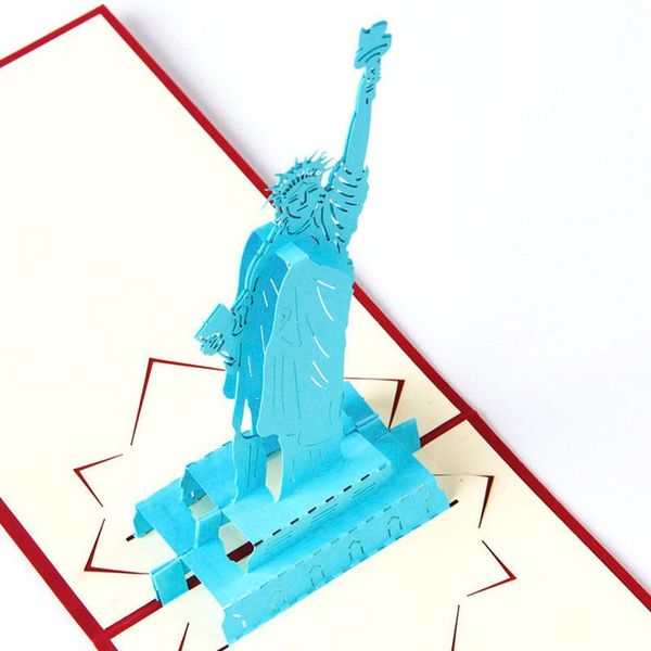 3d laser cut handmade blue statue of liberty paper invitation greeting cards postcard business birthday creative gift souvenir wmtoyn
3d laser cut handmade blue statue of liberty paper invitation greeting cards postcard business birthday creative gift souvenir wmtoyn