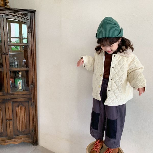 winter 2020 boys girls corduroy reversible warm jackets kids children quilted plaid thick coats outwears lj201203, Blue;gray
winter 2020 boys girls corduroy reversible warm jackets kids children quilted plaid thick coats outwears lj201203, Blue;gray