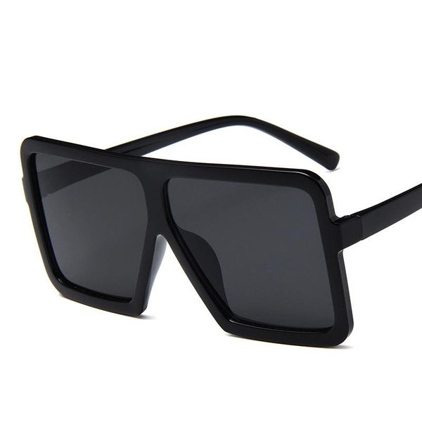 sunglasses big frame fashion trend box women street shooting uv400 simple casual wild glasses, White;black
sunglasses big frame fashion trend box women street shooting uv400 simple casual wild glasses, White;black