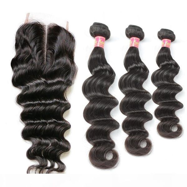 bella virgin brazilian hair bundles with closure loose deep wave wavy human hair extensions dyeable black hair weft with middle part closure
bella virgin brazilian hair bundles with closure loose deep wave wavy human hair extensions dyeable black hair weft with middle part closure