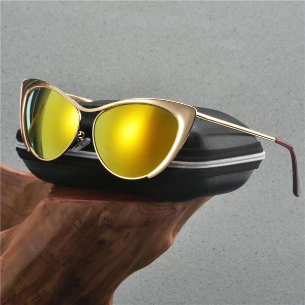 sunglasses 2021 women cat sun glasses brand designer fashion woman sunglass bimetallic frame rose gold nx, White;black
sunglasses 2021 women cat sun glasses brand designer fashion woman sunglass bimetallic frame rose gold nx, White;black