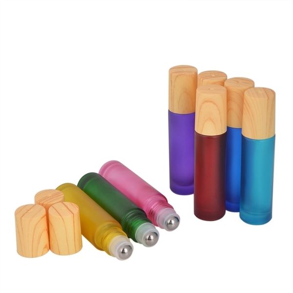 10ml essential oil roller ball bottle colorful wood cover essential oil roller bottles refillable container
10ml essential oil roller ball bottle colorful wood cover essential oil roller bottles refillable container