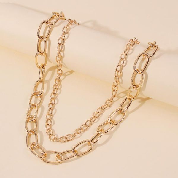 punk exaggerated chunky choker necklace for women fashion vintage necklace gold color metal clavicle 2020 jewelry accessories, Silver
punk exaggerated chunky choker necklace for women fashion vintage necklace gold color metal clavicle 2020 jewelry accessories, Silver