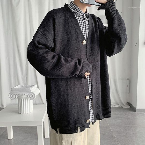 korean cardigan men's warm fashiona casual v-neck knitted sweater coat male loose autumn winter sweater jacket male clothes1, White;black
korean cardigan men's warm fashiona casual v-neck knitted sweater coat male loose autumn winter sweater jacket male clothes1, White;black