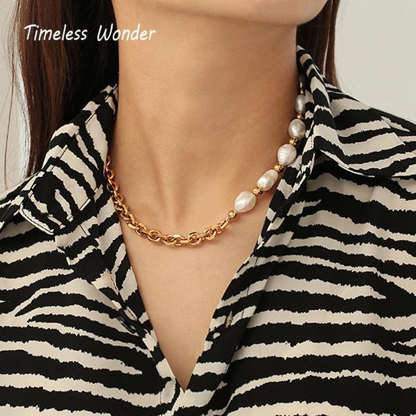 chokers timeless wonder glam baroque pearl chains choker necklace women jewelry punk ins trendy boho party goth prom statement 2434, Golden;silver
chokers timeless wonder glam baroque pearl chains choker necklace women jewelry punk ins trendy boho party goth prom statement 2434, Golden;silver