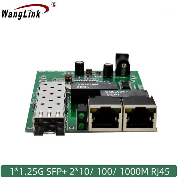 wanglink gigabit media converter 1 sfp 2 rj45 gigabit optical fiber ethernet fiber optic media converter pcb1
wanglink gigabit media converter 1 sfp 2 rj45 gigabit optical fiber ethernet fiber optic media converter pcb1