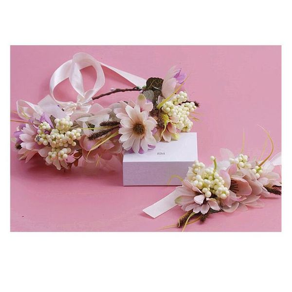 fast shipping women wedding hair accessories bridal flower wreath headband & wrist kids party flower crown korean girls qylurb
fast shipping women wedding hair accessories bridal flower wreath headband & wrist kids party flower crown korean girls qylurb