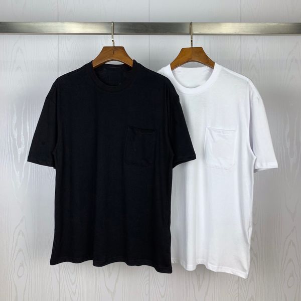 mens designer luxury t shirts spring new chest patch patch casual short sleeve couple the same style, White;black 
mens designer luxury t shirts spring new chest patch patch casual short sleeve couple the same style, White;black
