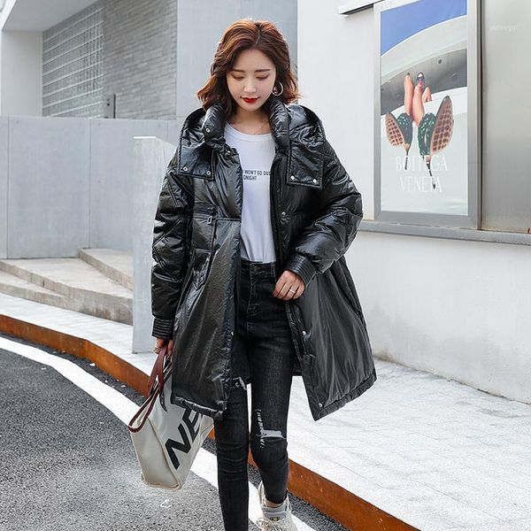 korean fashion winter coat jacket women's hooded warm parkas glossy female long winter collection jacket1, Black
korean fashion winter coat jacket women's hooded warm parkas glossy female long winter collection jacket1, Black