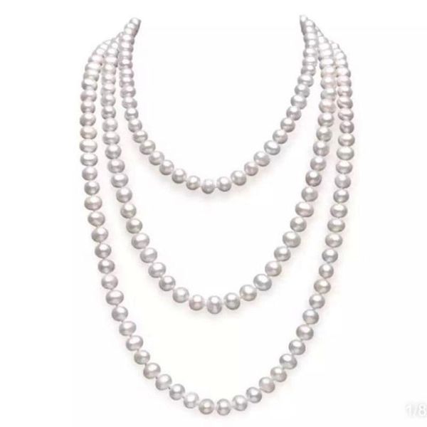 women's exquisite hand weaving pearl pendant necklace bride weddings gift jewelry pearl chains, Silver
women's exquisite hand weaving pearl pendant necklace bride weddings gift jewelry pearl chains, Silver