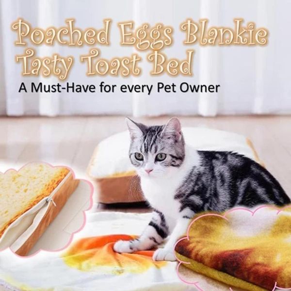 cat beds & furniture pet bed dog mat blanket kennel durable soft bread poached eggs mats winter warm long plush cushion house #ws
cat beds & furniture pet bed dog mat blanket kennel durable soft bread poached eggs mats winter warm long plush cushion house #ws